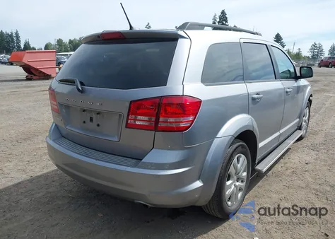 2018 Dodge Journey Se from USA, damaged, VIN 3C4PDCAB2JT184141
